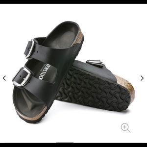 NEW!Birkenstock leather Big buckle